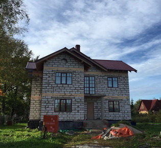 Дом из газобетона 11,5х13,3 - 6 400 000 рублей. 